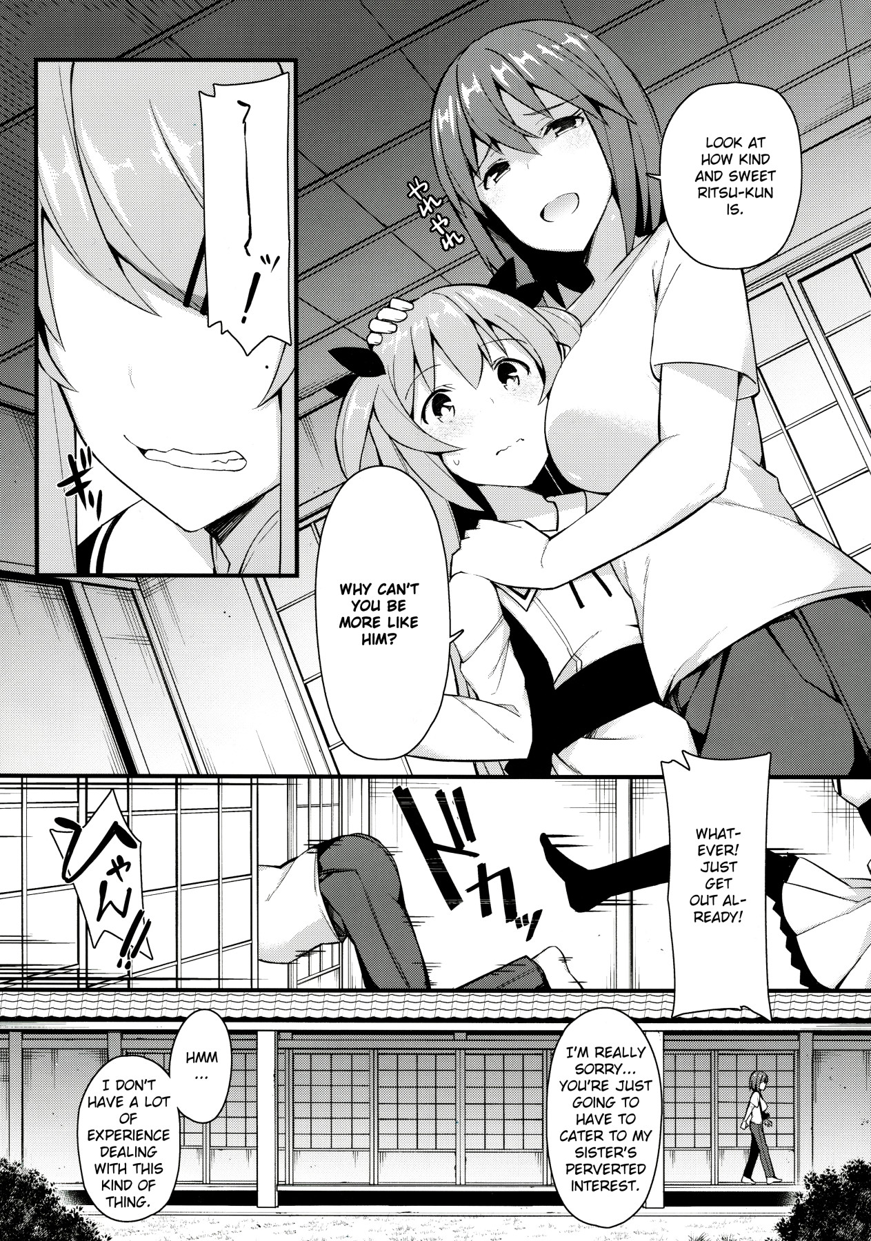 Hentai Manga Comic-If I Let Out a Sound We'll Get Caught!-Read-4